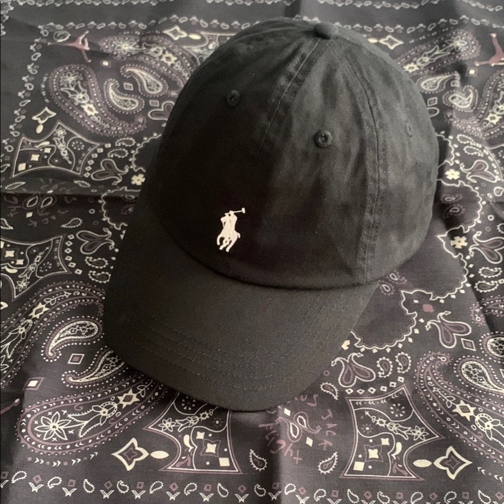 Polo by Ralph Lauren Black Baseball Cap